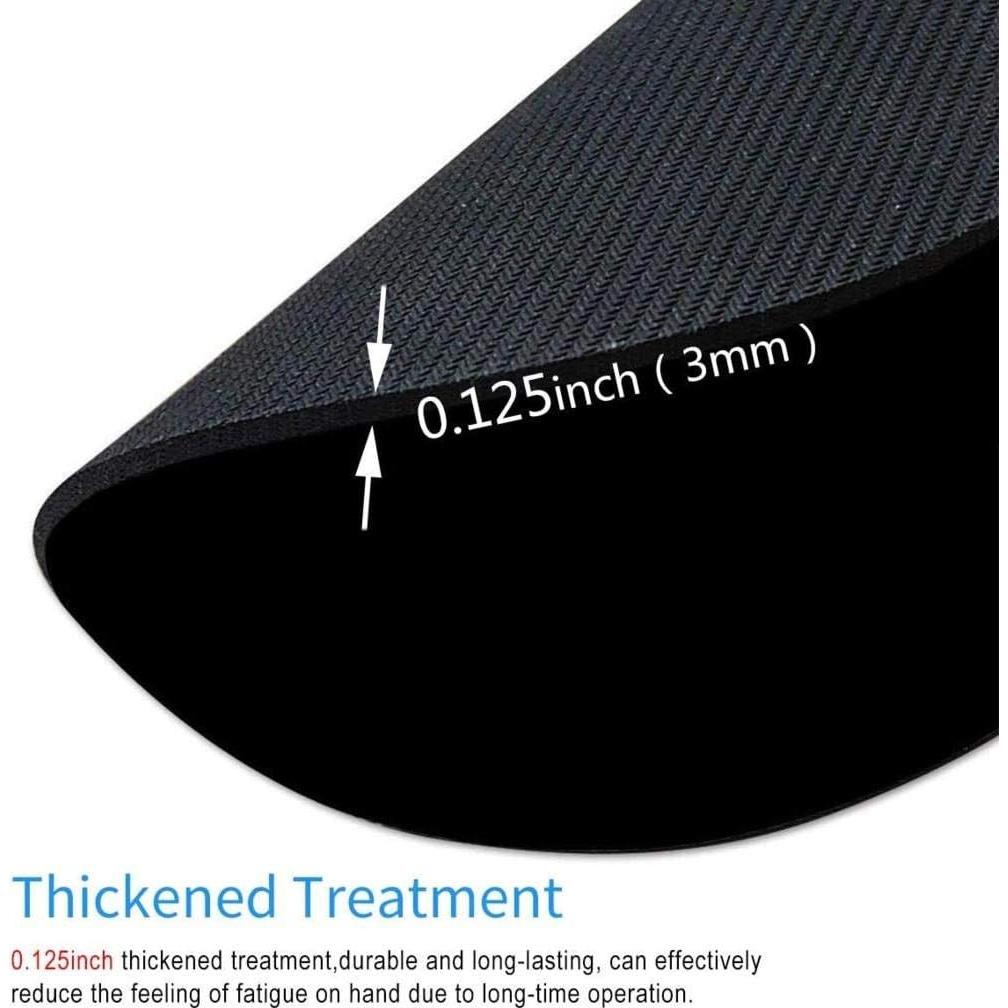 Alfombrilla de Ratón Antideslizante XDMY Rosa Oro Ombre 200mm