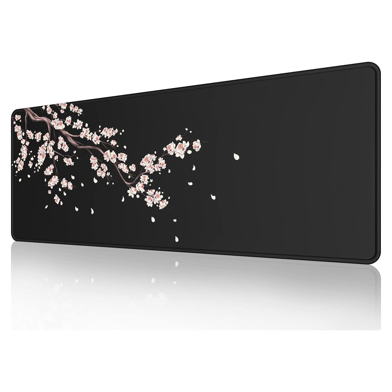 Alfombrilla de Ratón ETZ XL con Flores de Ciruelo 80x30 cm