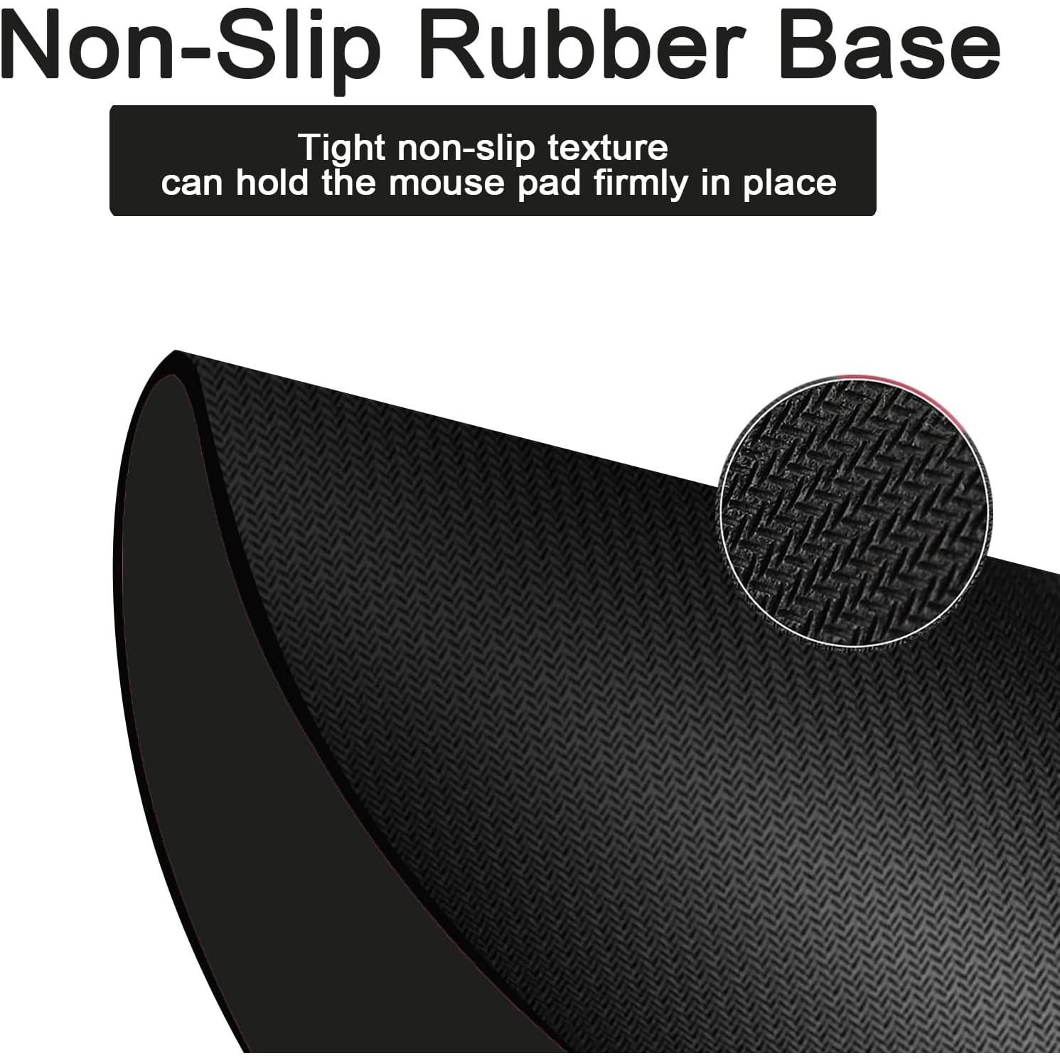 Alfombrilla de Ratón GZXHS Negra 19.5x14.5cm Impermeable