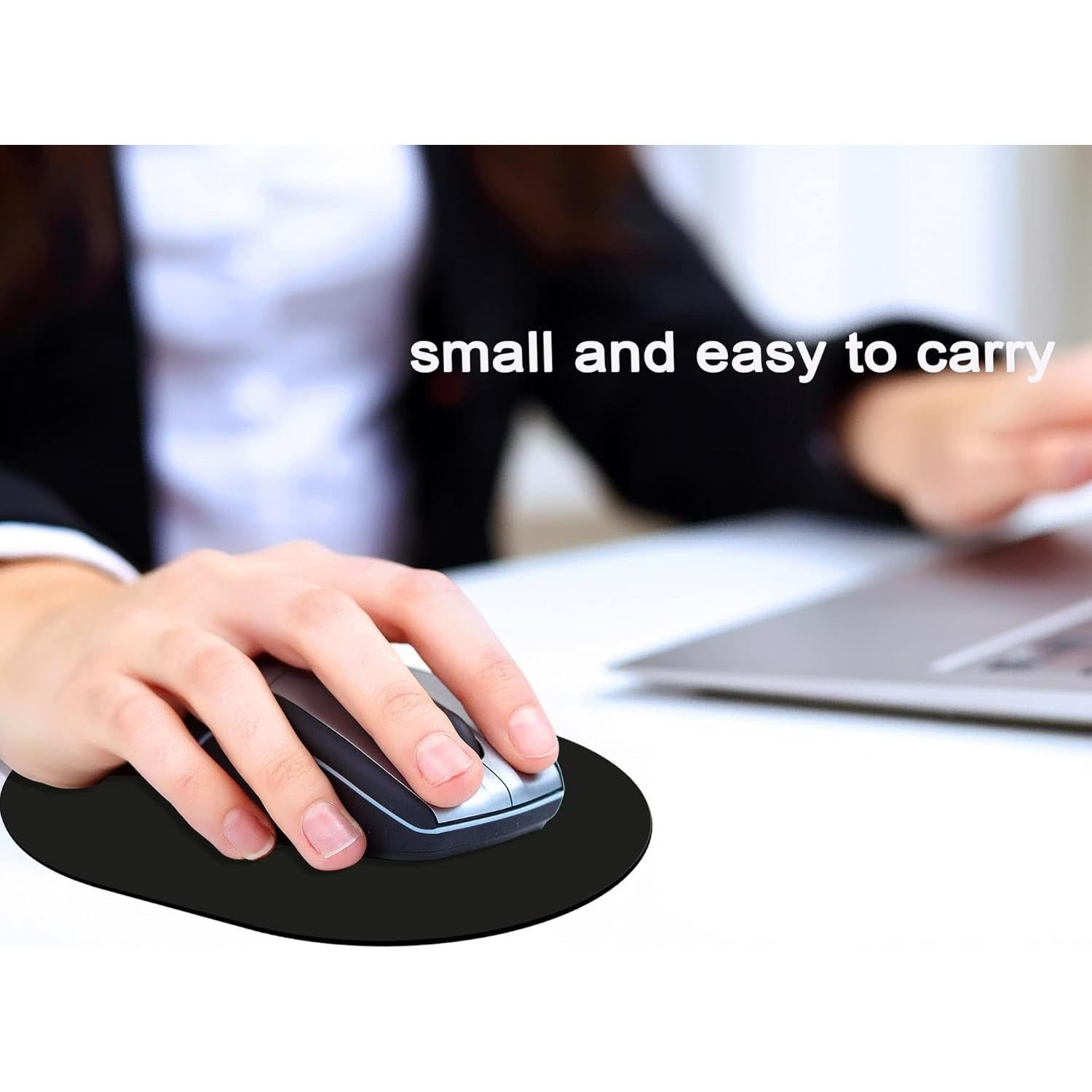 Alfombrilla de Ratón GZXHS Negra 19.5x14.5cm Impermeable