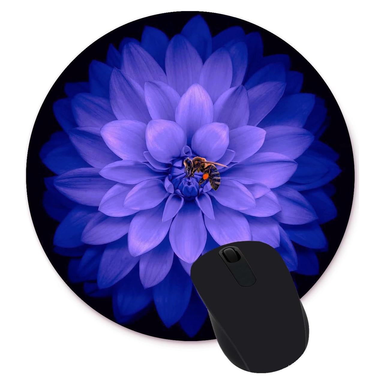 Alfombrilla de Ratón Redonda PROEVER 20 cm Flores Acuareladas