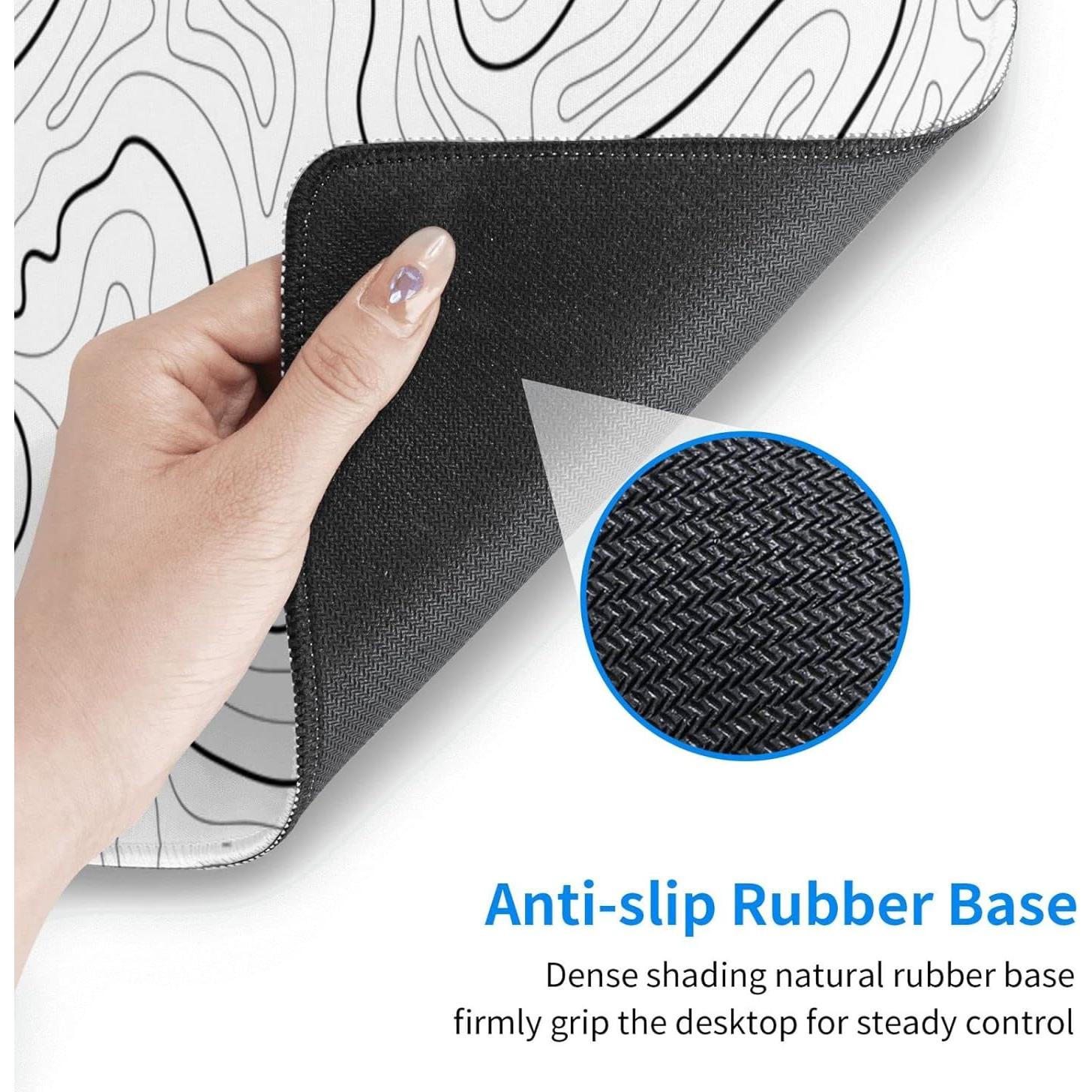 Alfombrilla de Ratón Grande ZWHEZYYS 800x300mm Antideslizante