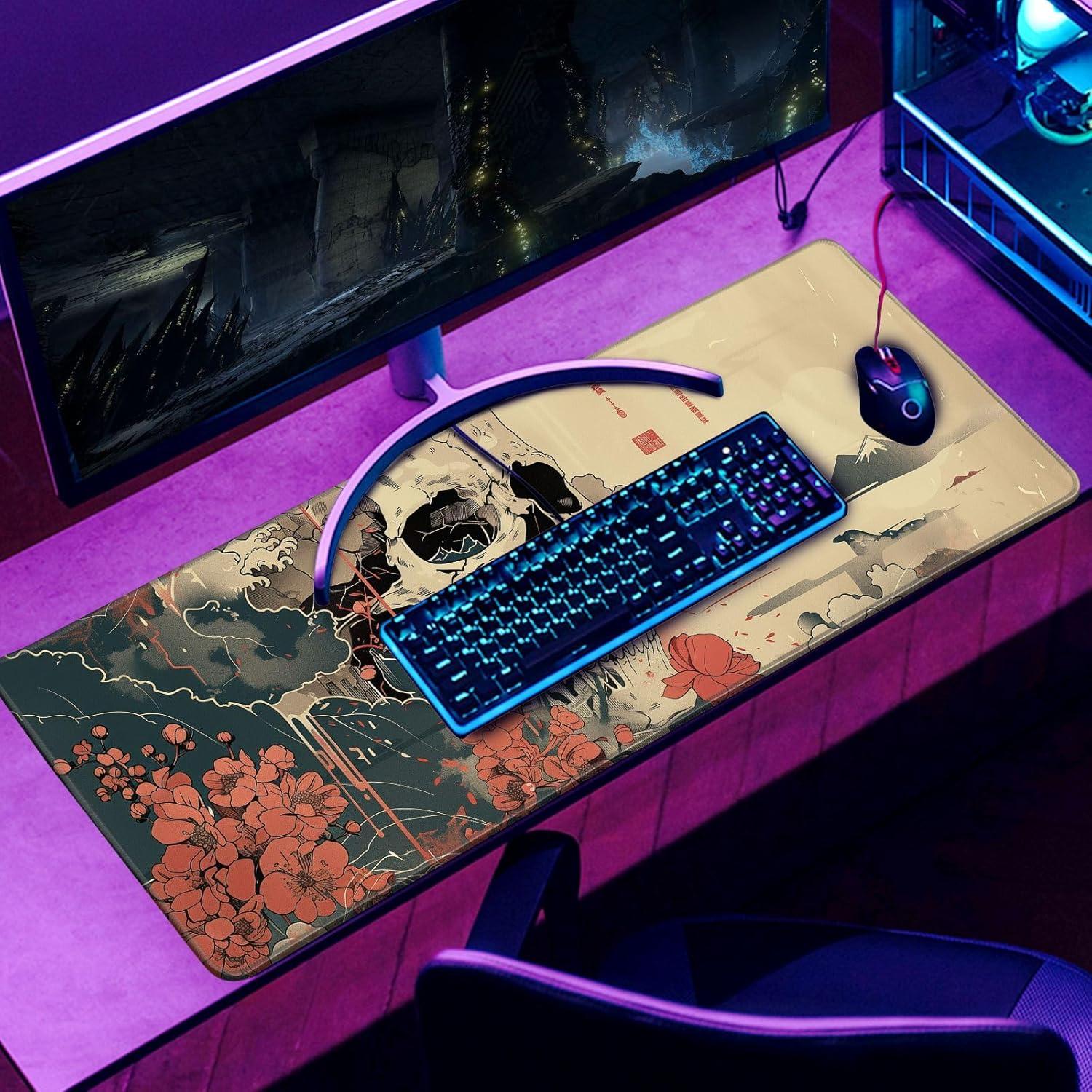 Alfombrilla de Ratón XL MiaVibte Estilo Japonés 80x30 cm