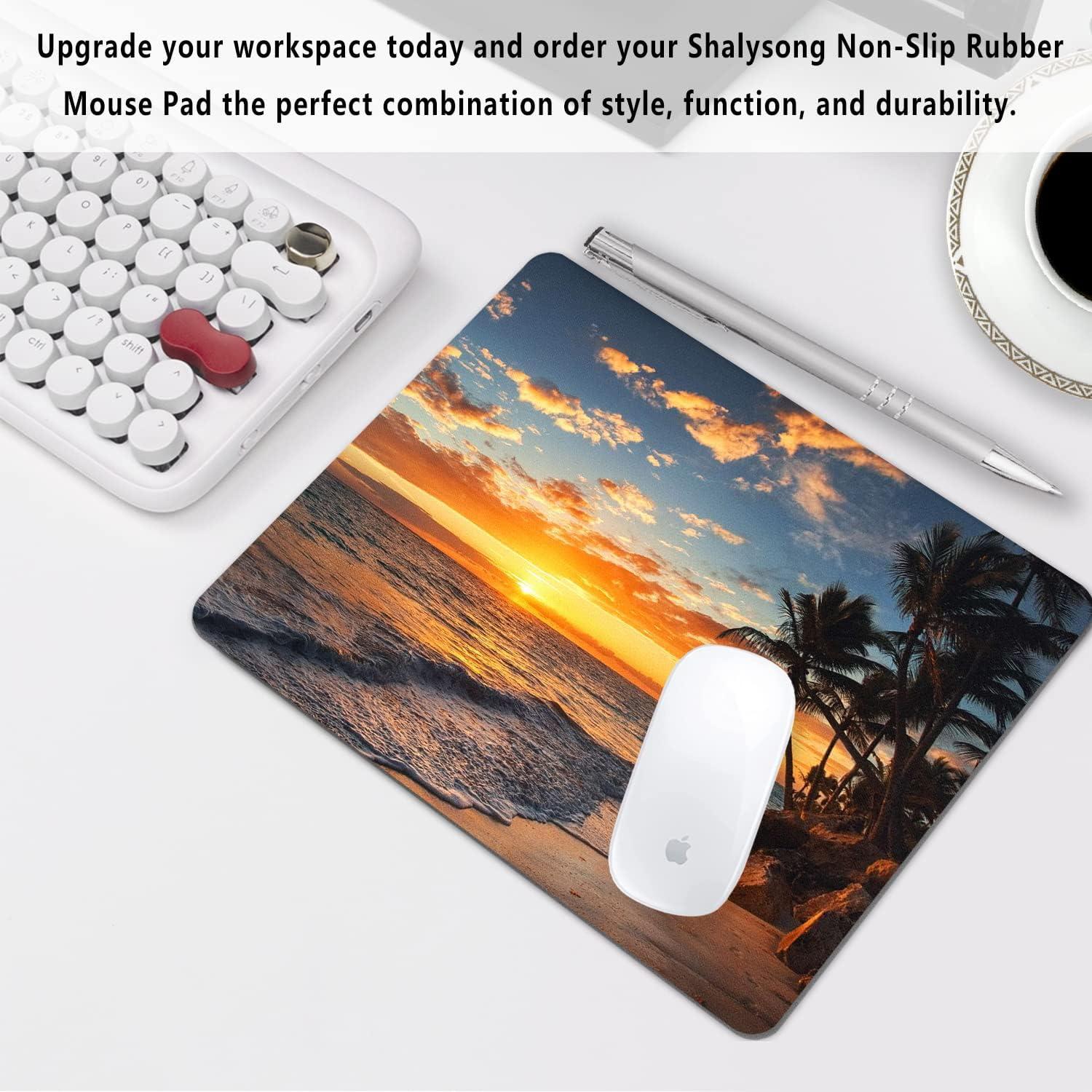 Alfombrilla de Ratón SHALYSONG Playa al Atardecer 240x200mm