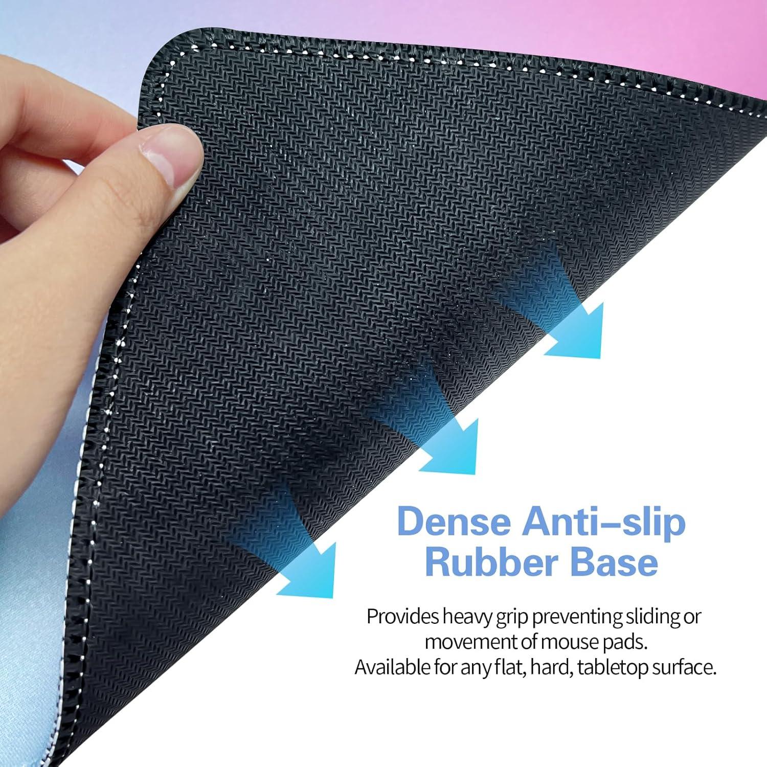 Alfombrilla de Ratón Bloss Rosa 30x25 cm Antideslizante