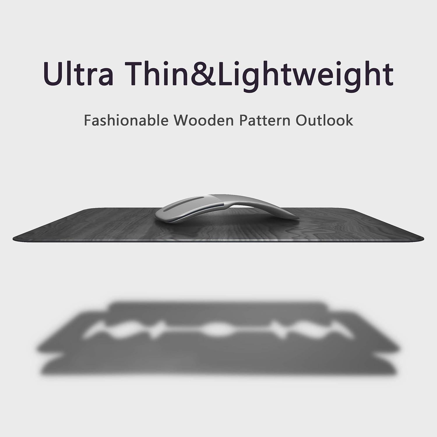 Alfombrilla de Ratón YSAGi Gris Dura Antideslizante 27x24cm