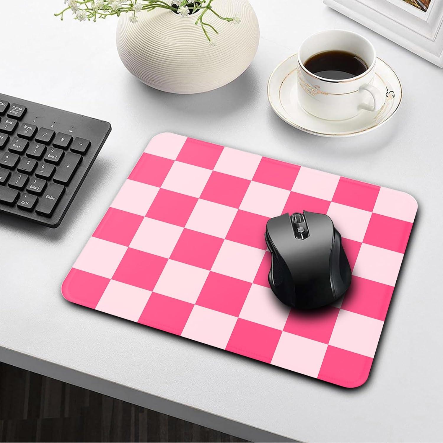 Alfombrilla de Ratón Stanoha Rosa Cuadrada Antideslizante 24x20cm