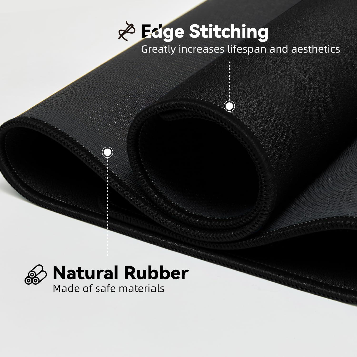 Alfombrilla de Ratón Grande Reniteco 80x30cm Antideslizante