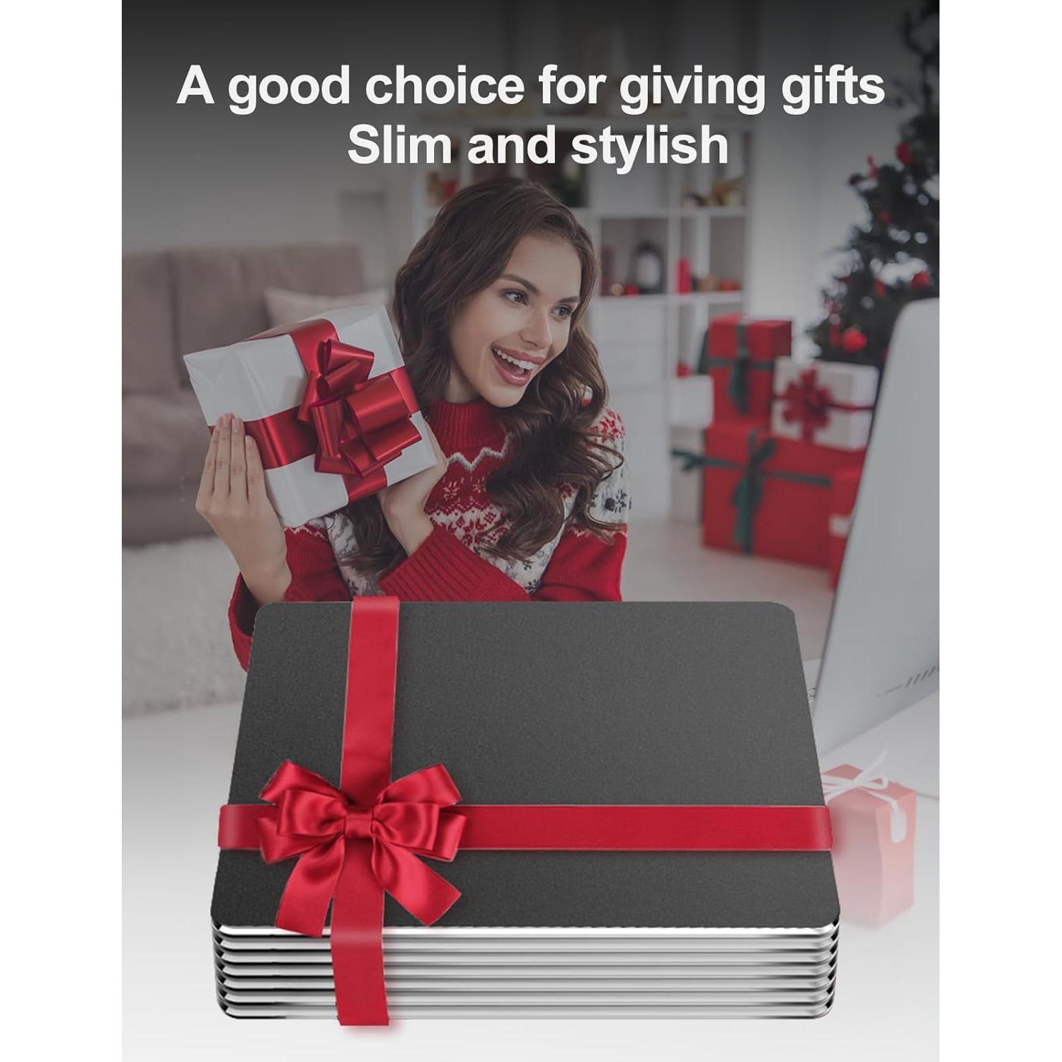 Alfombrilla de Ratón Vaydeer de Aluminio Negra 30x24cm Impermeable