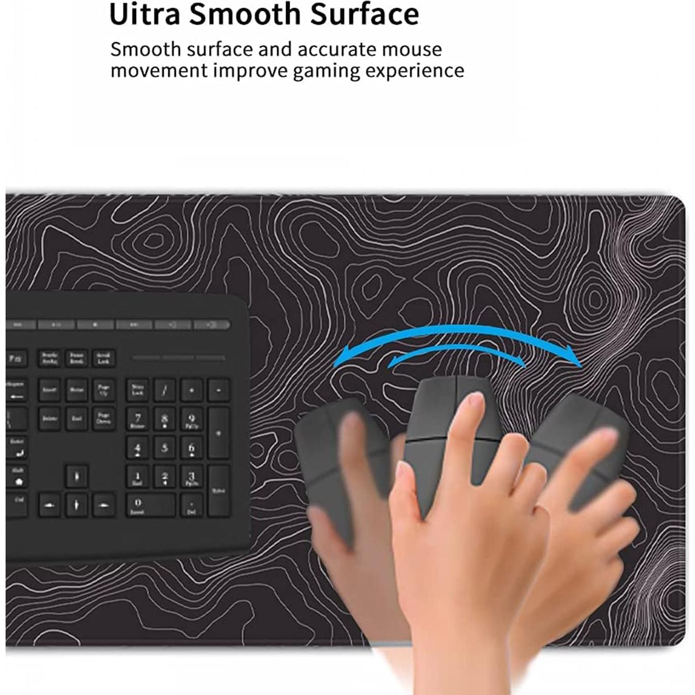 Alfombrilla de Ratón AQQA XL 30 x 80 cm Antideslizante