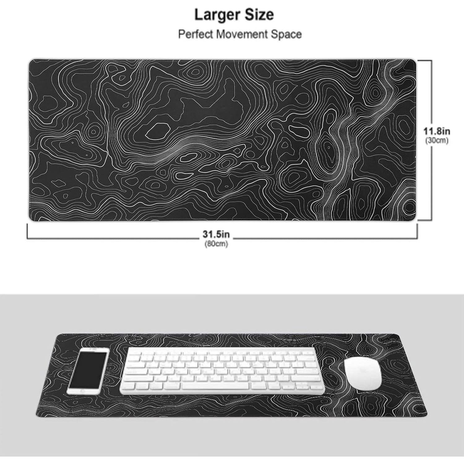 Alfombrilla de Ratón AQQA XL 30 x 80 cm Antideslizante