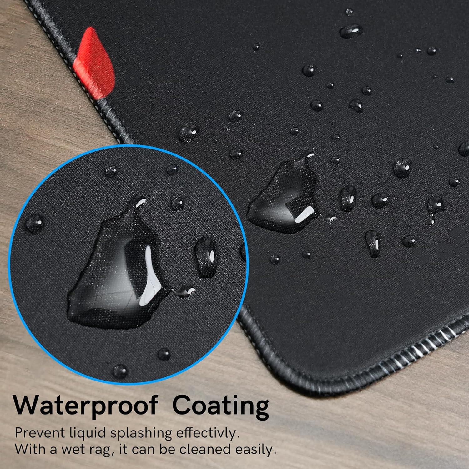 Alfombrilla de Ratón Grande GMKWTL Flores de Ciruelo XXL 90x40 cm