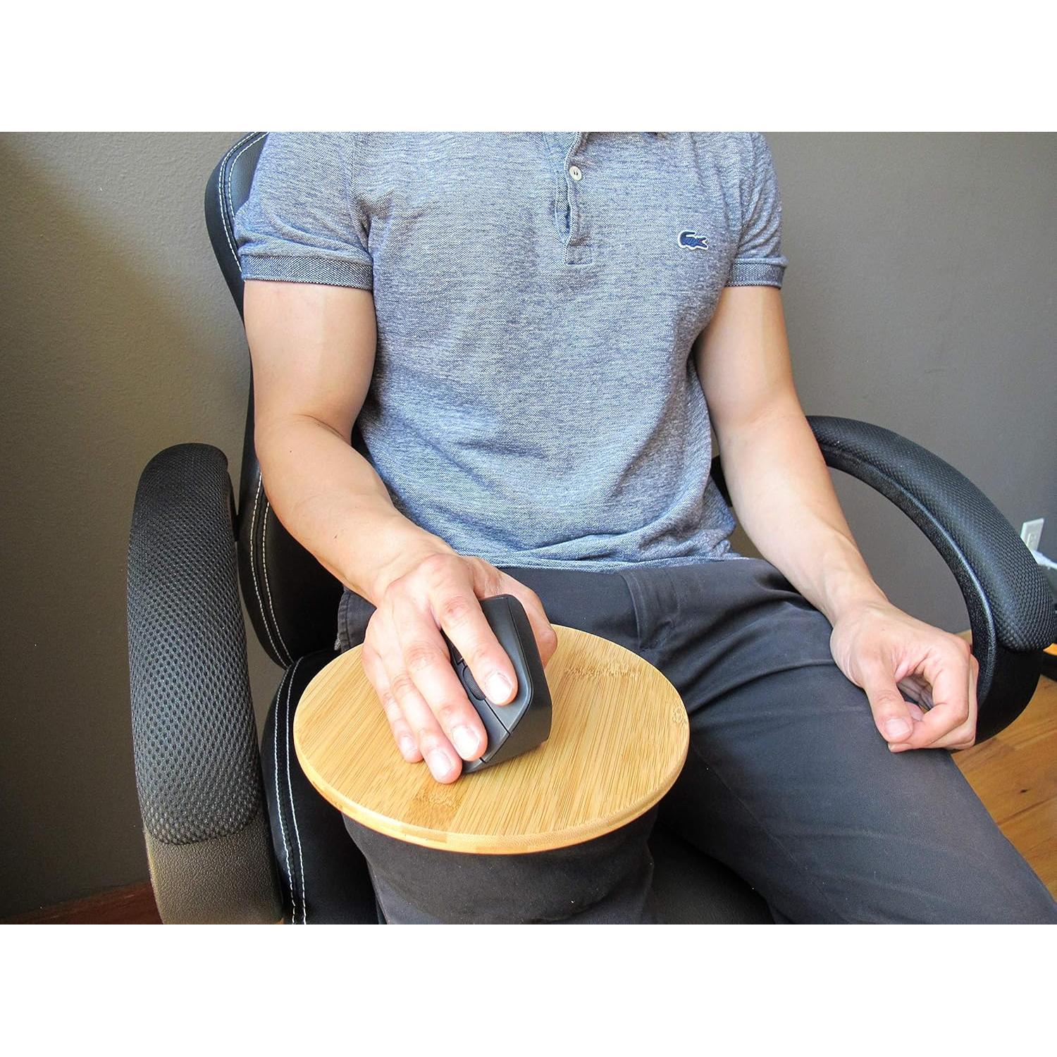 Alfombrilla de Ratón Ergonómica MOJO Beanbag Madera de Bambú