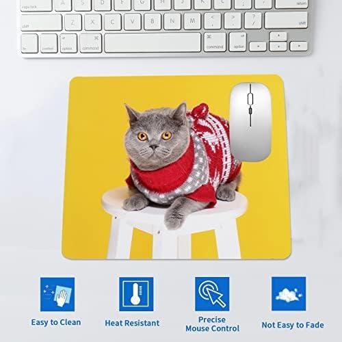 100 Alfombrillas de Ratón Blancas OKBA Antideslizantes 24x20cm