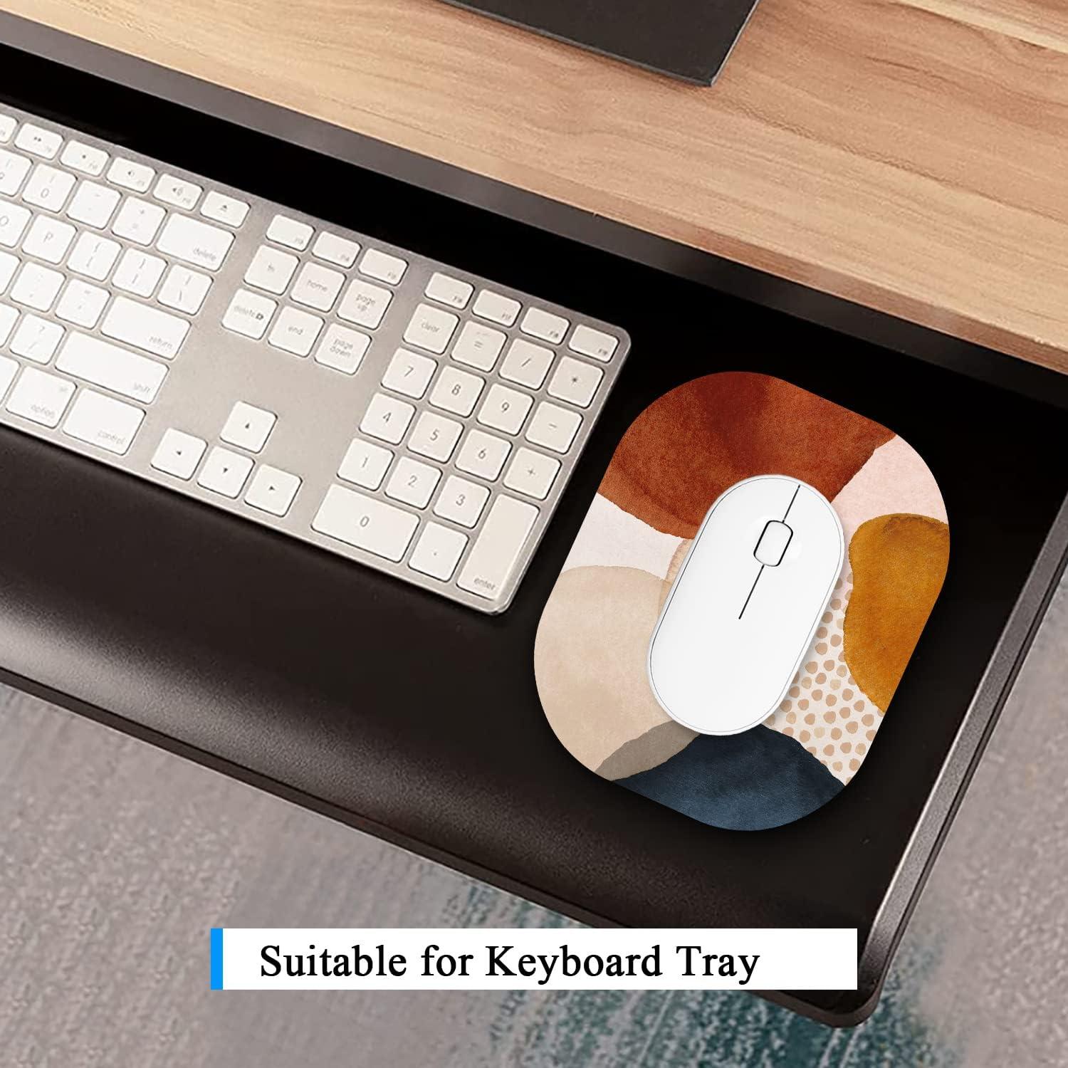 Alfombrilla de Ratón Pequeña Atufsuat Mármol Abstracto 15.24x17.78 cm