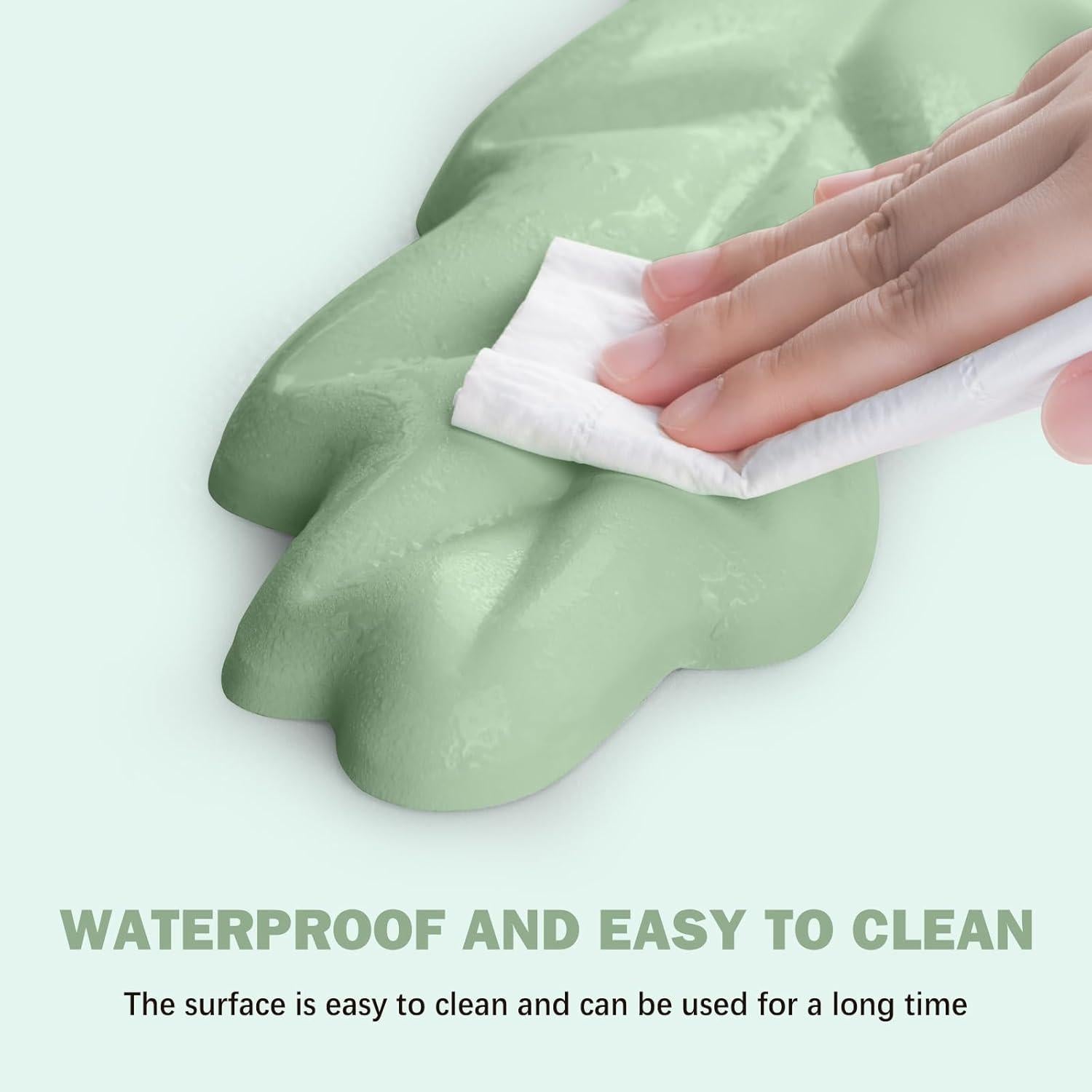 Juego de Almohadillas Ergonómicas Lauspuck en Forma de Hoja