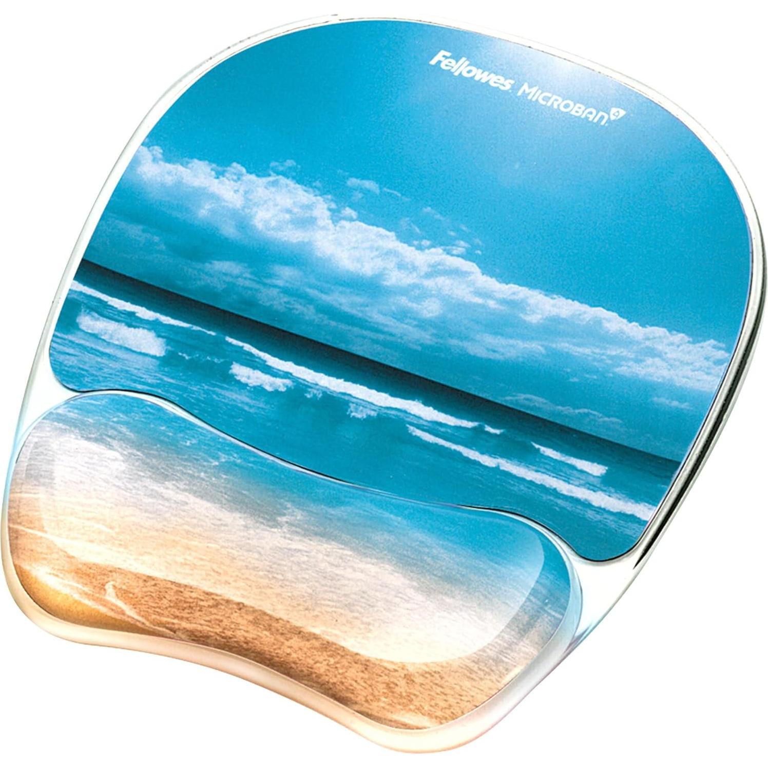 Almohadilla de Ratón de Gel Fellowes 9179301 Azul Ergonómica