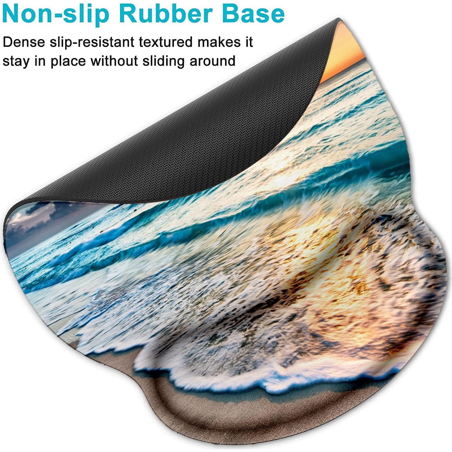 Alfombrilla de Ratón Ergonómica Lateefah con Reposamuñecas 3 en 1