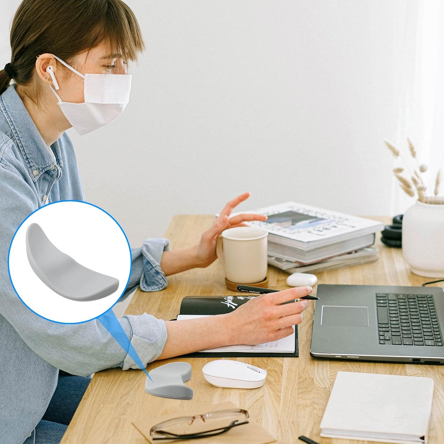 Soporte Ergonómico para Muñeca de Ratón Flohayo - 2 Piezas