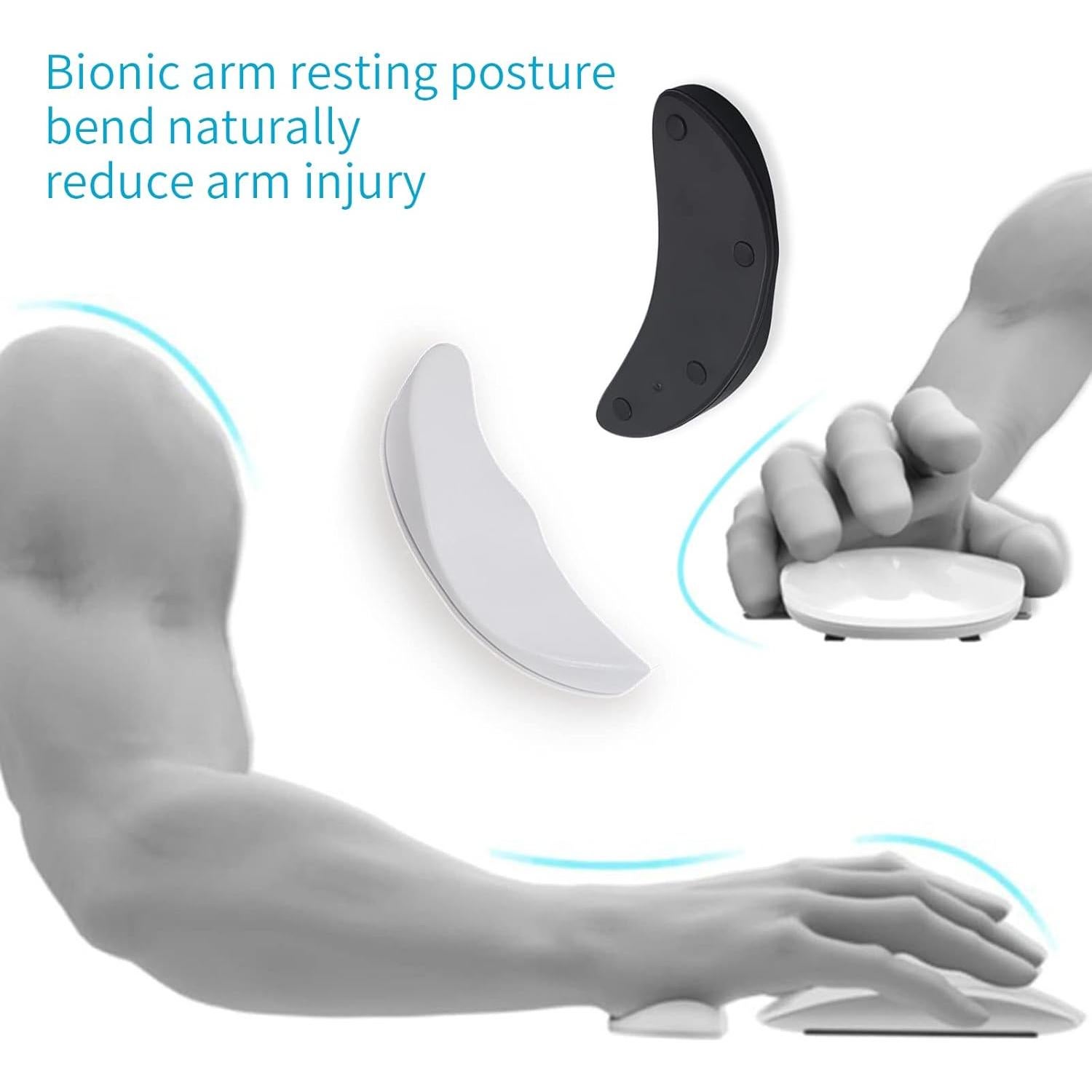 Soporte Ergonómico para Muñeca de Ratón Flohayo - 2 Piezas