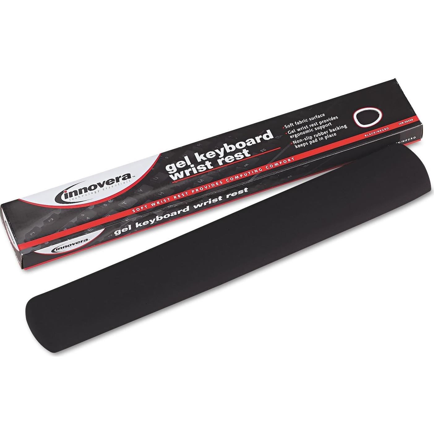 Reposamuñecas de Gel Innovera 50458 Ergonómico Negro