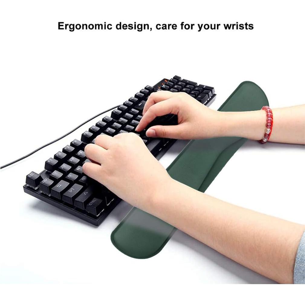 Juego de Almohadillas Ergonómicas Poualss para Teclado y Ratón