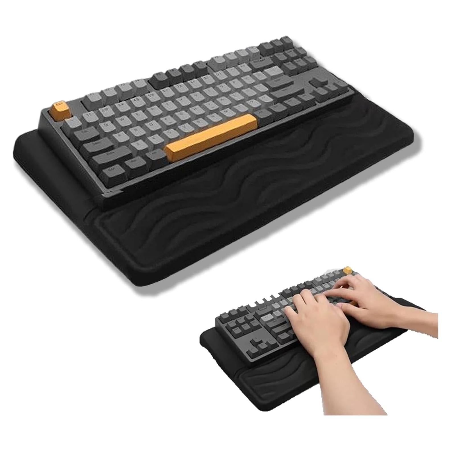 Almohadilla Reposamuñecas Ergonómica ZYooooooY con Espuma de Memoria