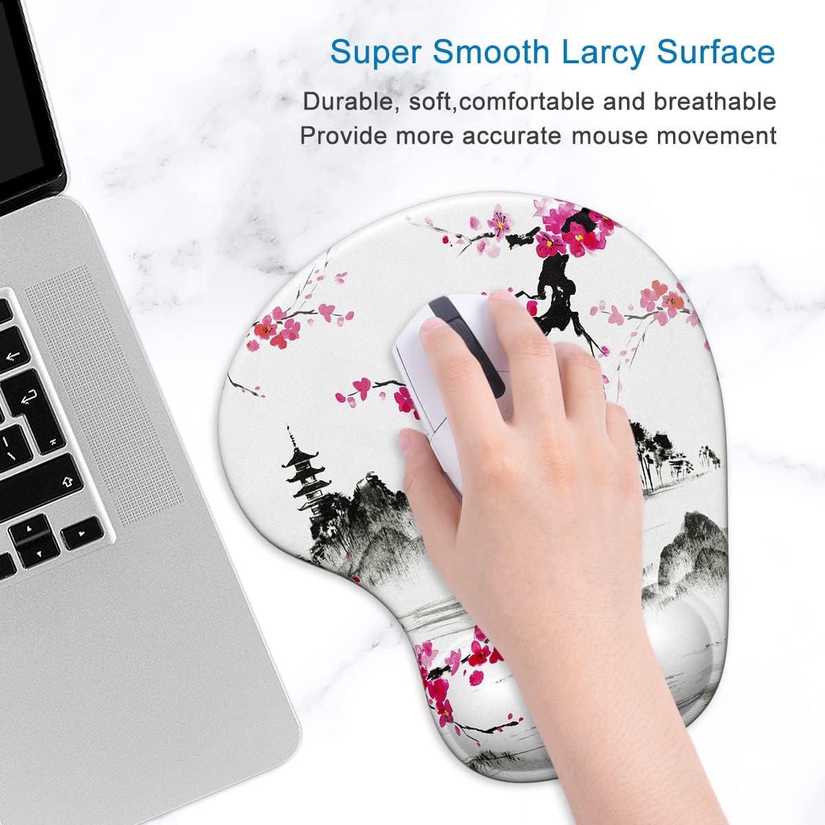 Almohadilla de Ratón Ergonómica ITNRSIIET Sakura 24x21 cm