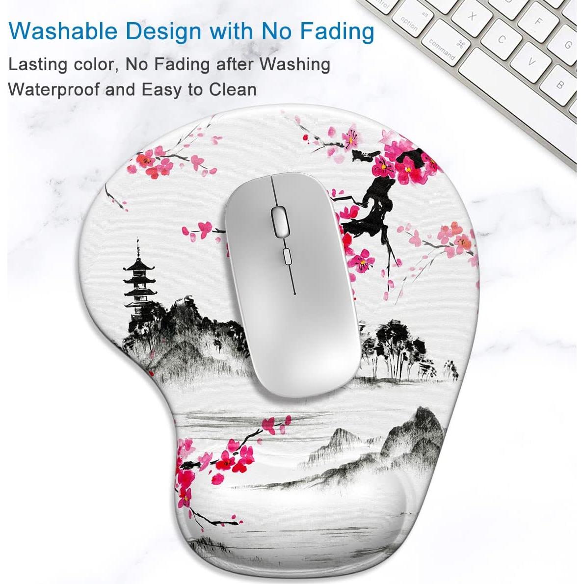 Almohadilla de Ratón Ergonómica ITNRSIIET Sakura 24x21 cm