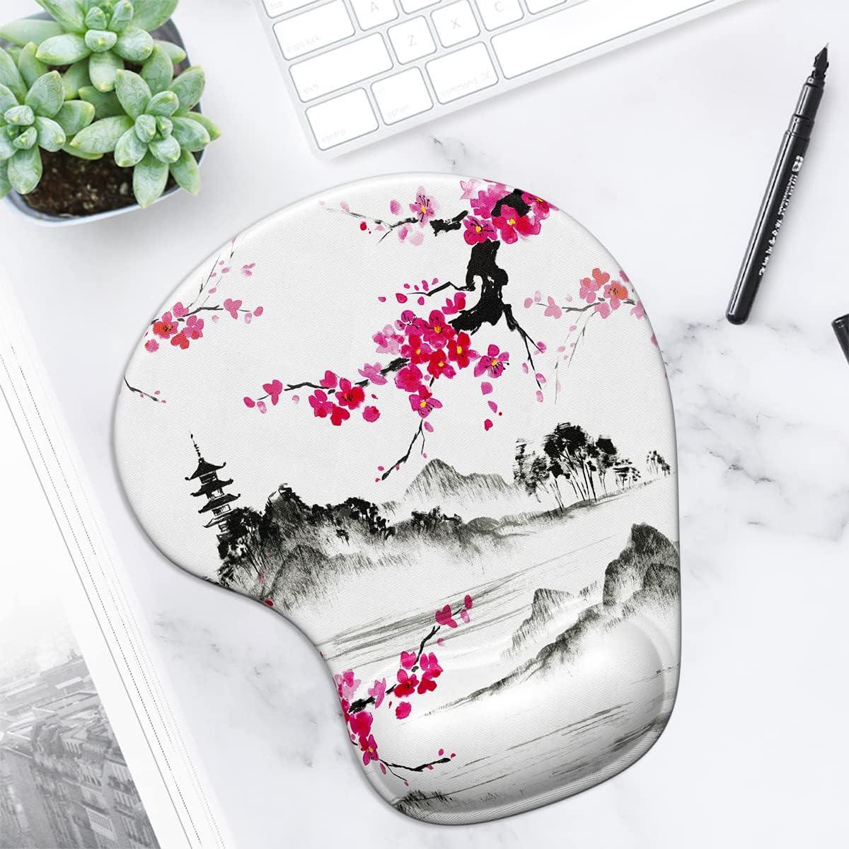 Almohadilla de Ratón Ergonómica ITNRSIIET Sakura 24x21 cm