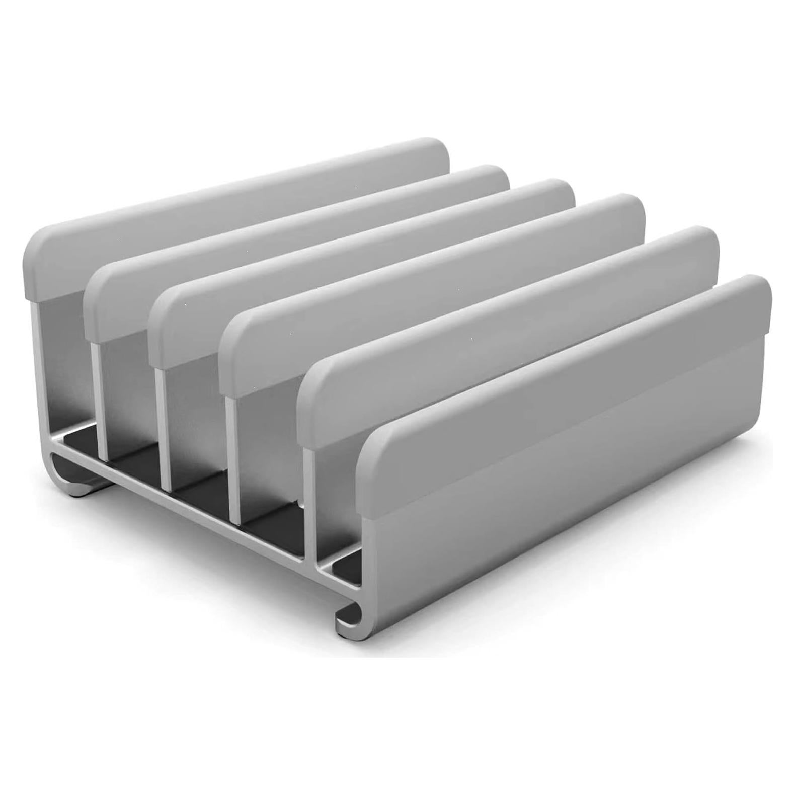Soporte Ajustable para Laptop Elestoria - 5 Dispositivos, Gris