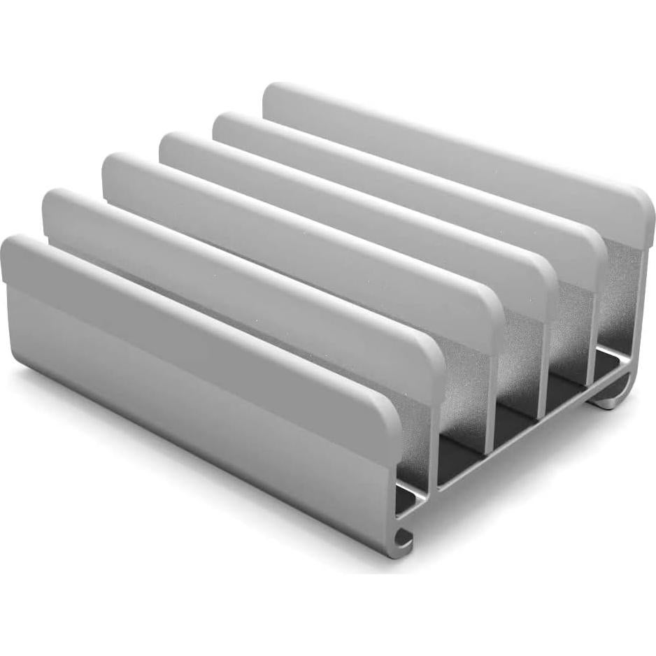 Soporte Ajustable para Laptop Elestoria - 5 Dispositivos, Gris