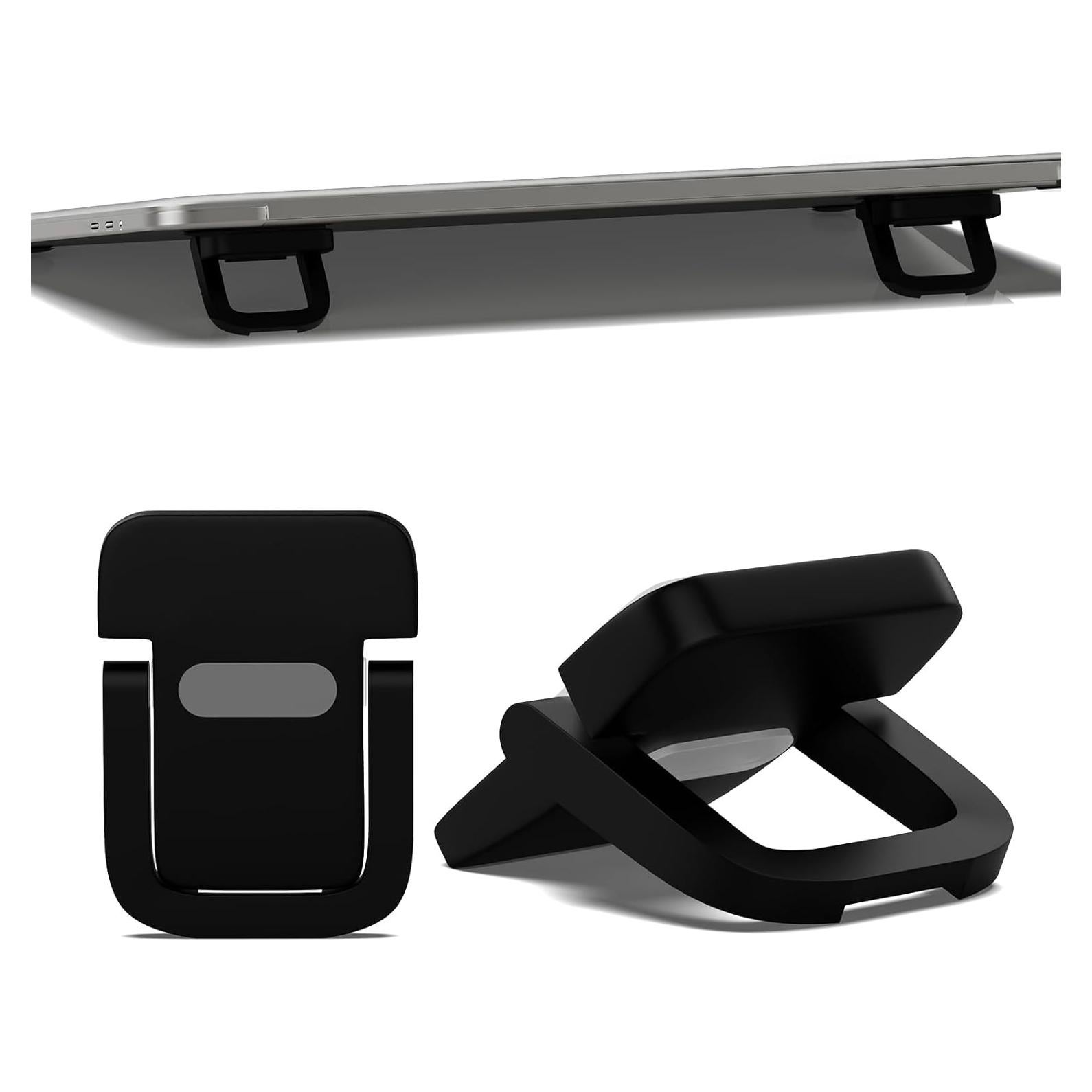 Soporte de Teclado Ajustable Notoke Negro Plegable 2 Pcs