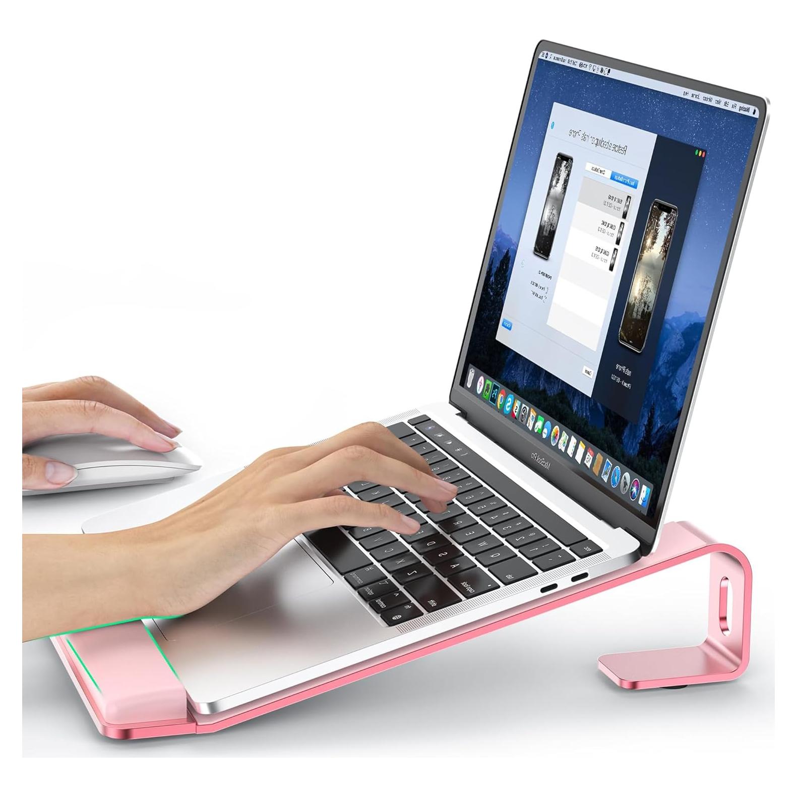 Soporte Ergonómico para Laptop LOXP NH-04 con Reposamuñecas