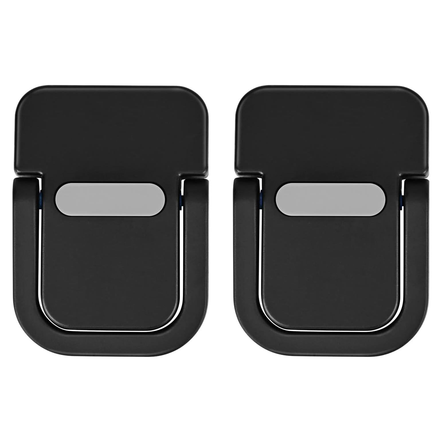 Soporte de Laptop Invisible Bidponds 2 PCS Aluminio Negro