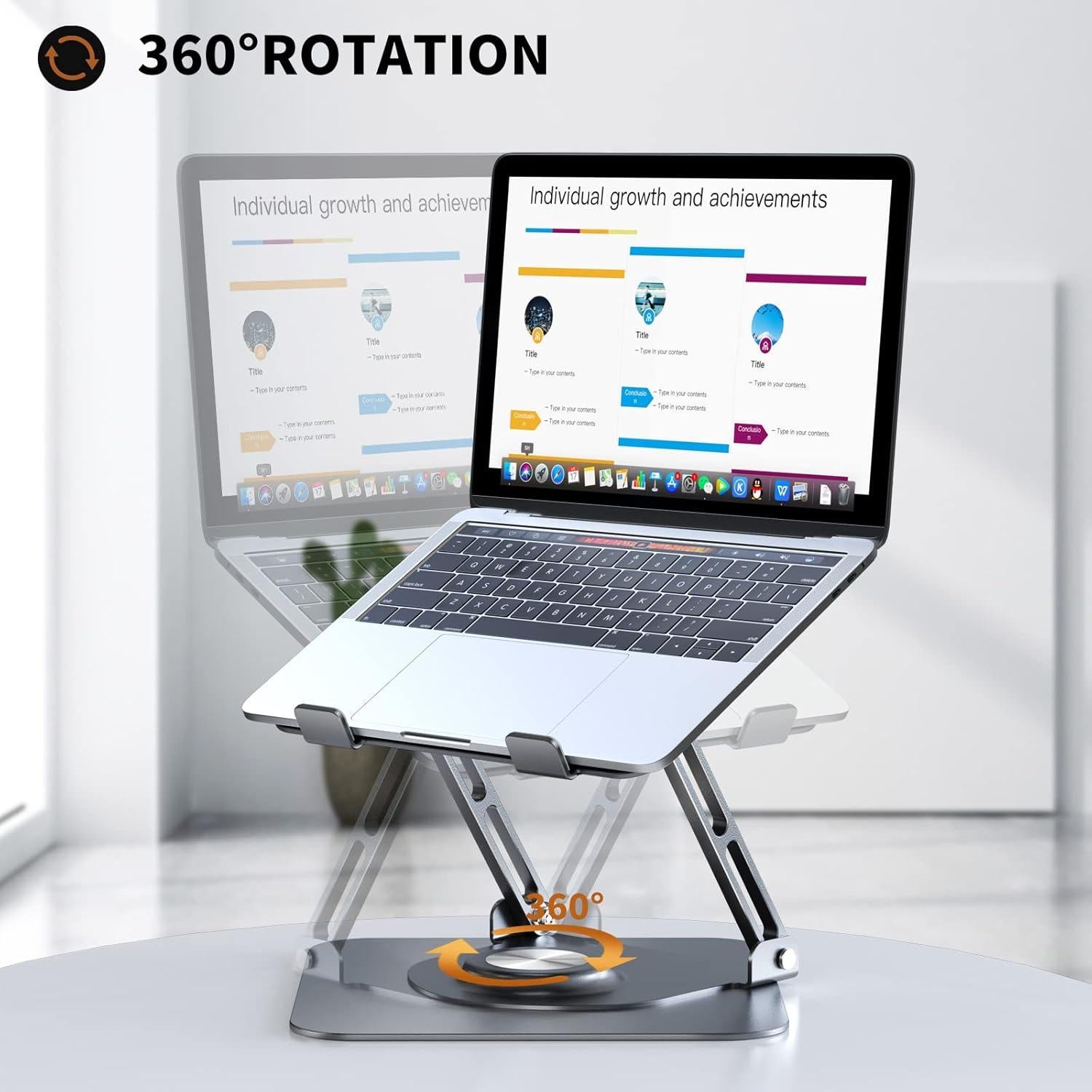 Soporte para Laptop JOYEKY Ajustable 360° Plegable 10-16"