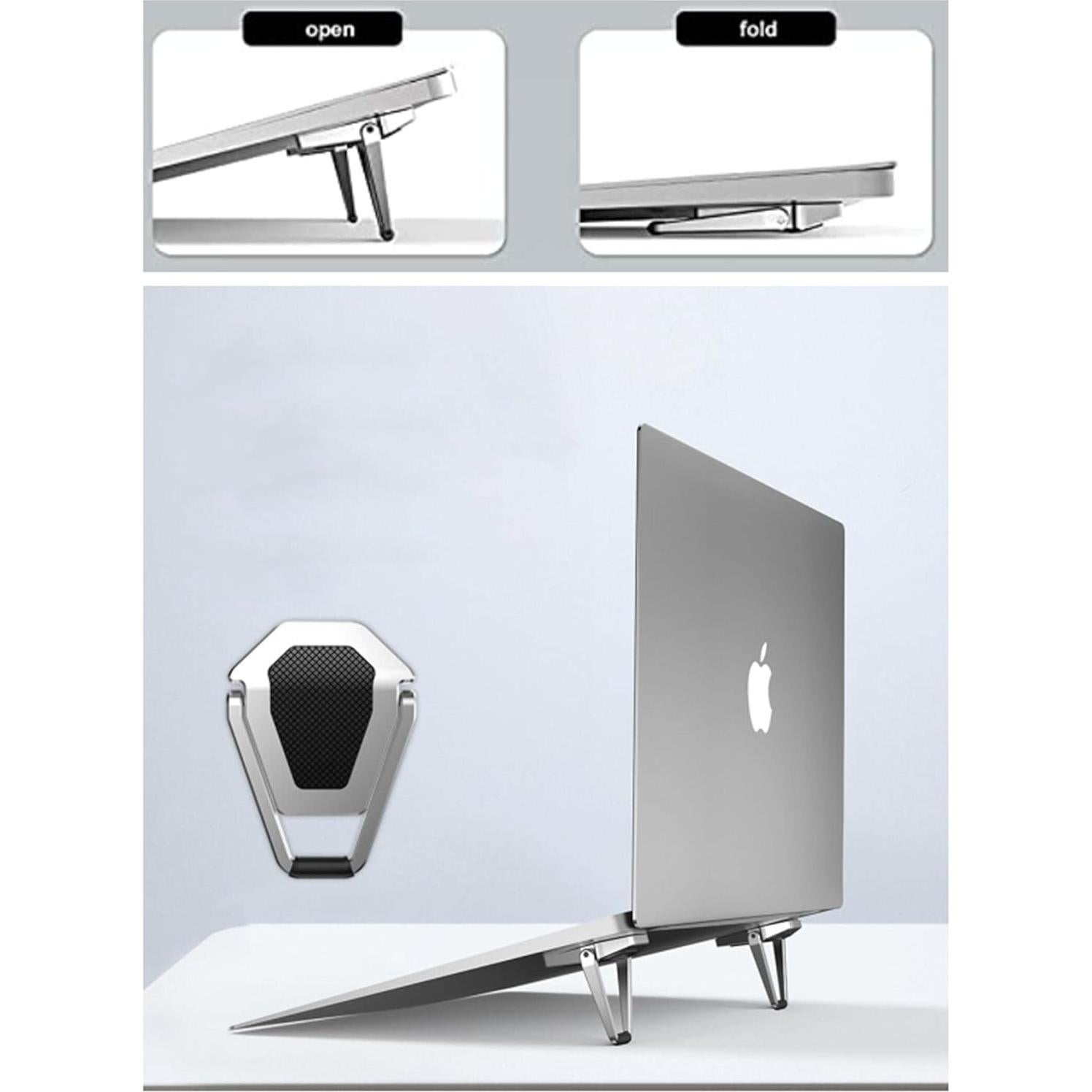 Soporte de Laptop Invisible MIYKUISH - 2PCS Aleación Zinc 12-20"