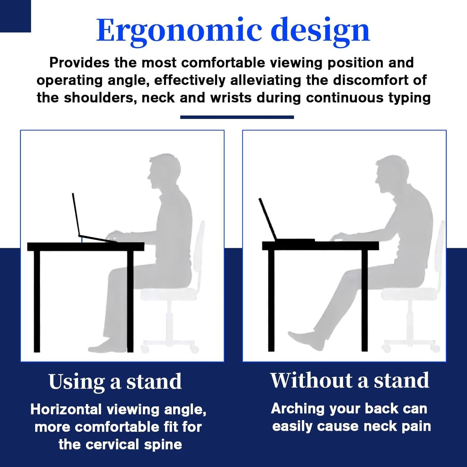 Soporte de Teclado Plegable Bruislard 2 Piezas Aleación Zinc Plata