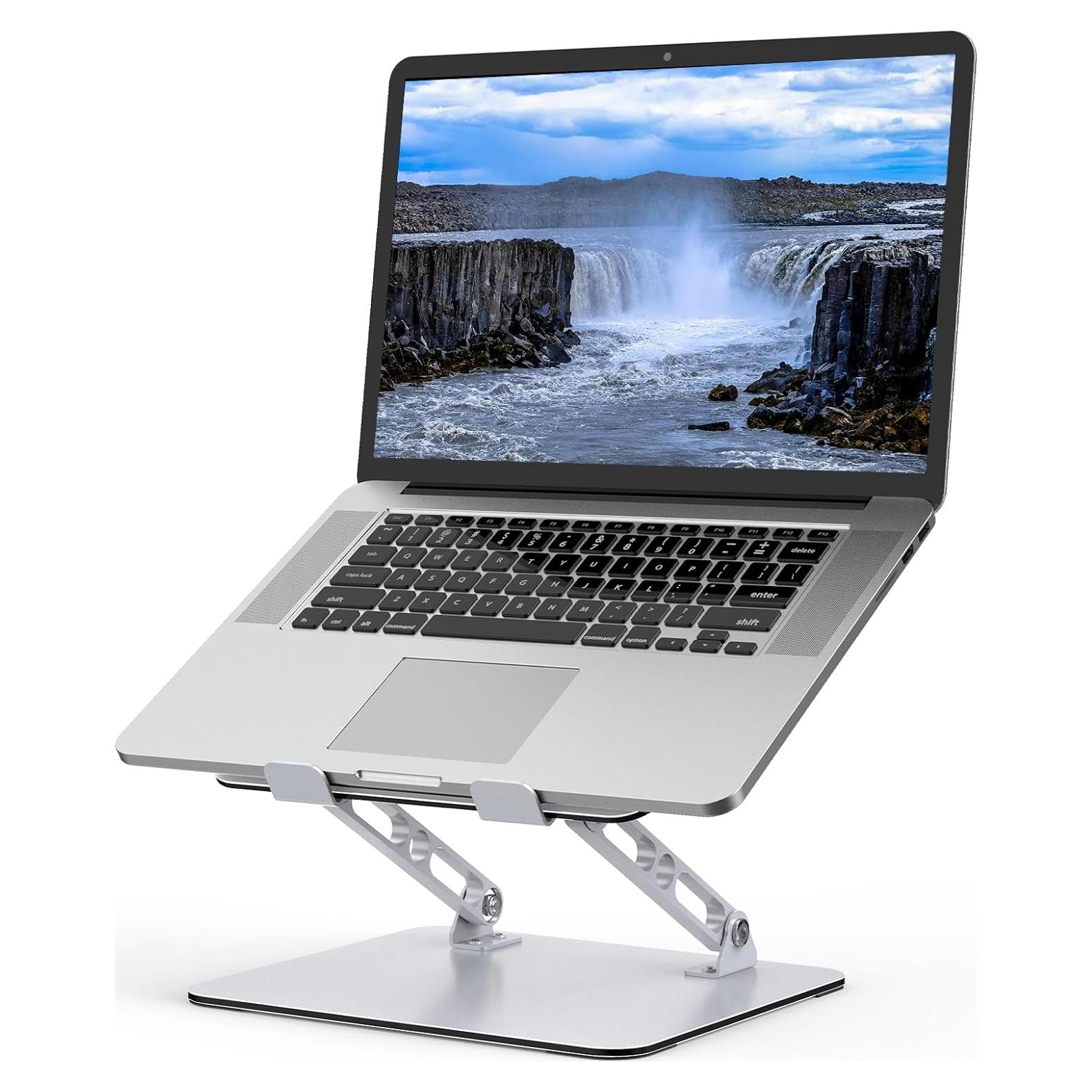 Soporte para Laptop Ajustable Tonmom - Metal Plegable 10-15.6"
