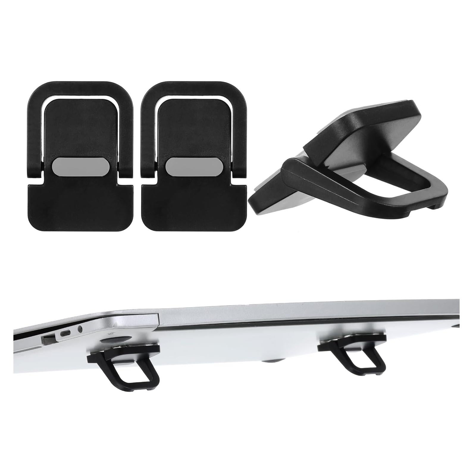 Soporte de Teclado Plegable Vin Beauty - 2 Piezas ABS Negro