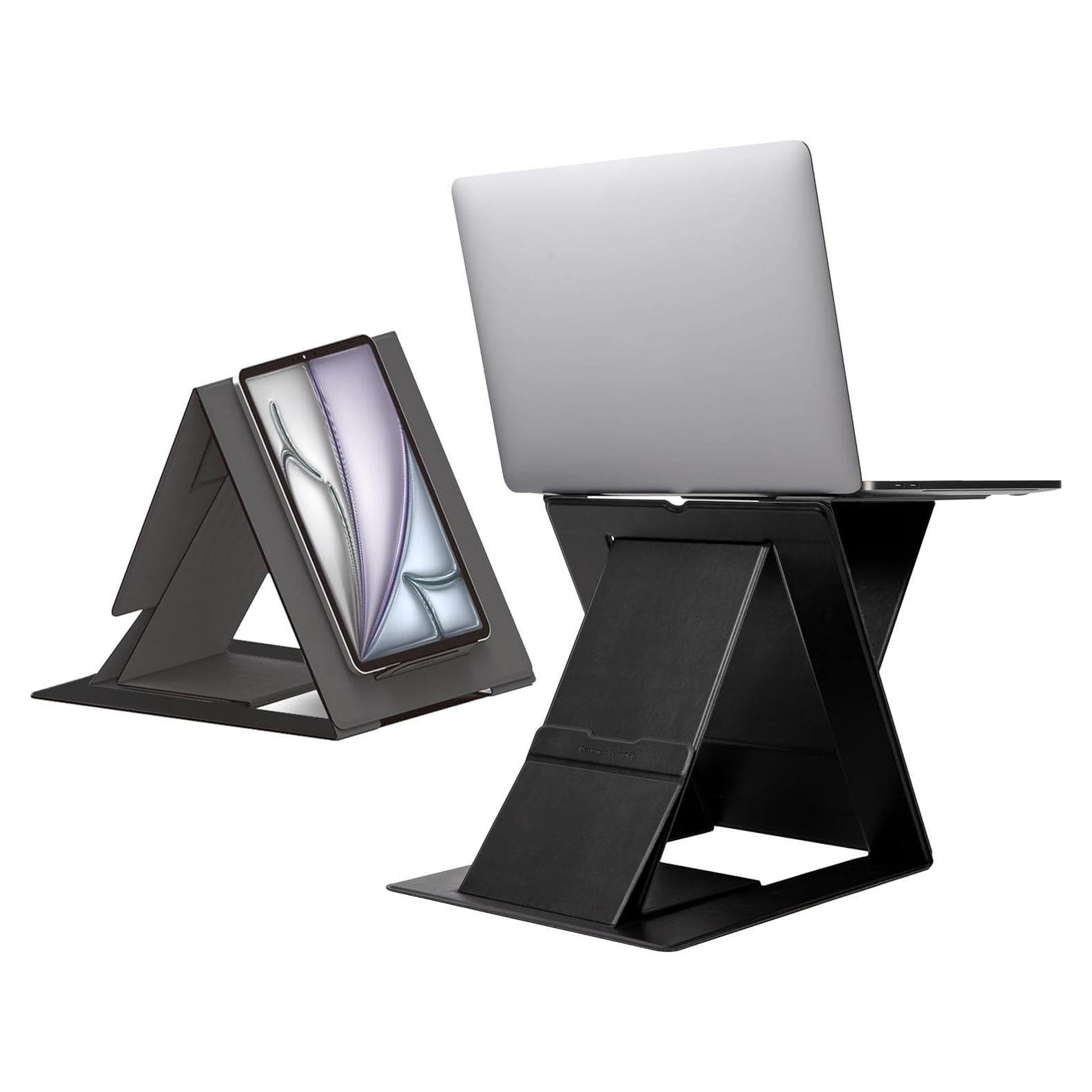 Soporte Plegable para Laptop MOFT Negro, Ergonómico y Ligero