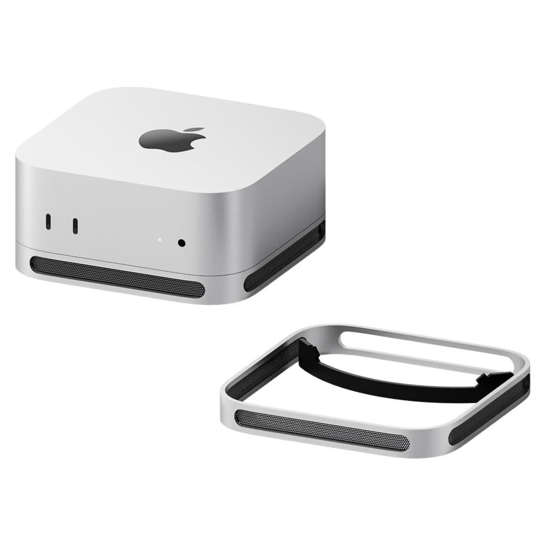 Soporte de Escritorio Hagibis para Mac Mini M4 Pro - Aluminio, Antideslizante