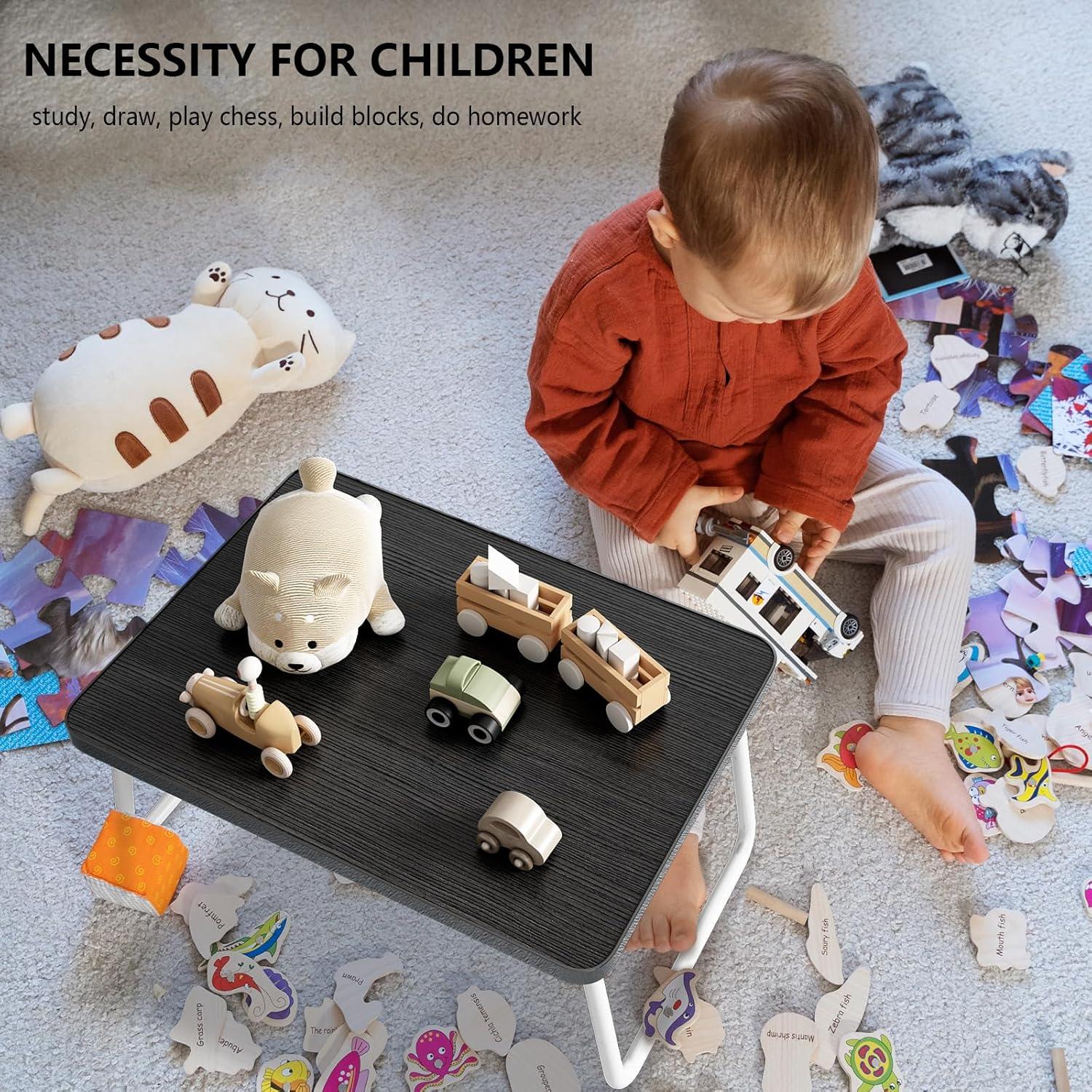 Mesa de Regazo Plegable Youpehom Negra para Portátil 43 cm