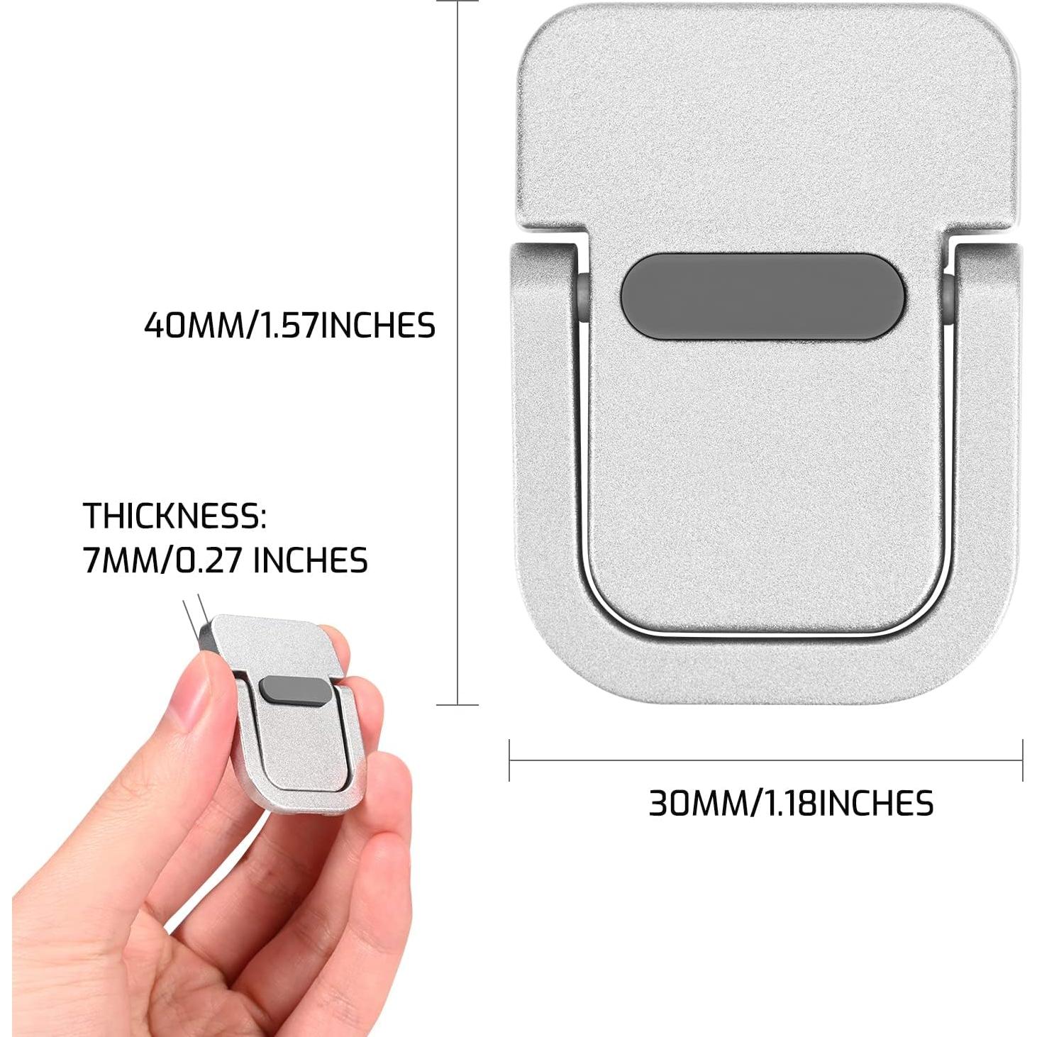 Soporte Plegable para Laptop Tofun Plata - Elevador Teclado