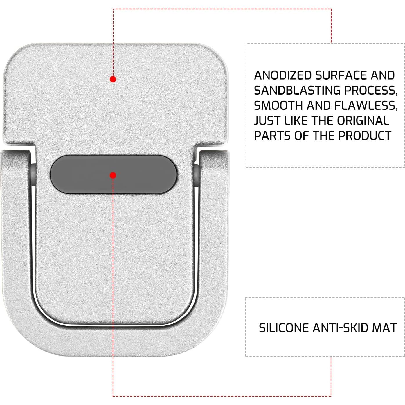 Soporte Plegable para Laptop Tofun Plata - Elevador Teclado
