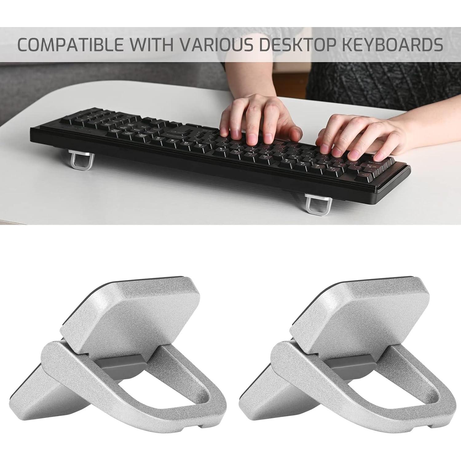 Soporte Plegable para Laptop Tofun Plata - Elevador Teclado
