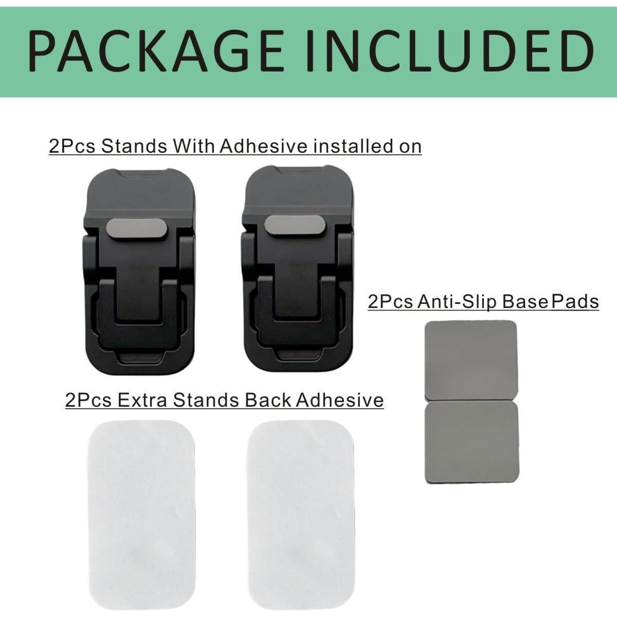 Soporte para Laptop OHNAKON Plegable Antideslizante 10-17" Negro