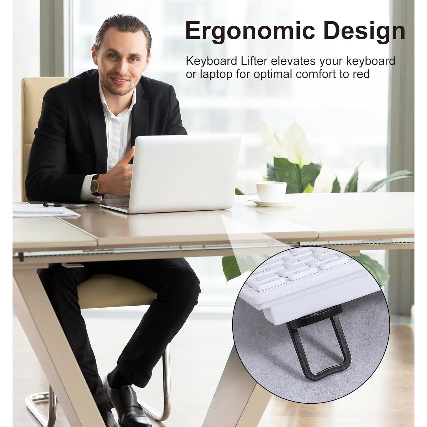 Patas de Teclado ValueBargain Plegables 2 Pcs Ajustables