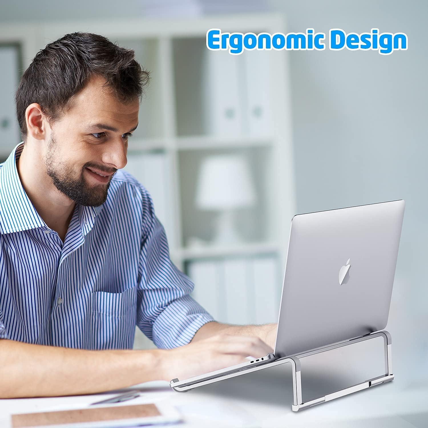 Soporte para Laptop WixGear Plegable Aluminio 10-15.6"