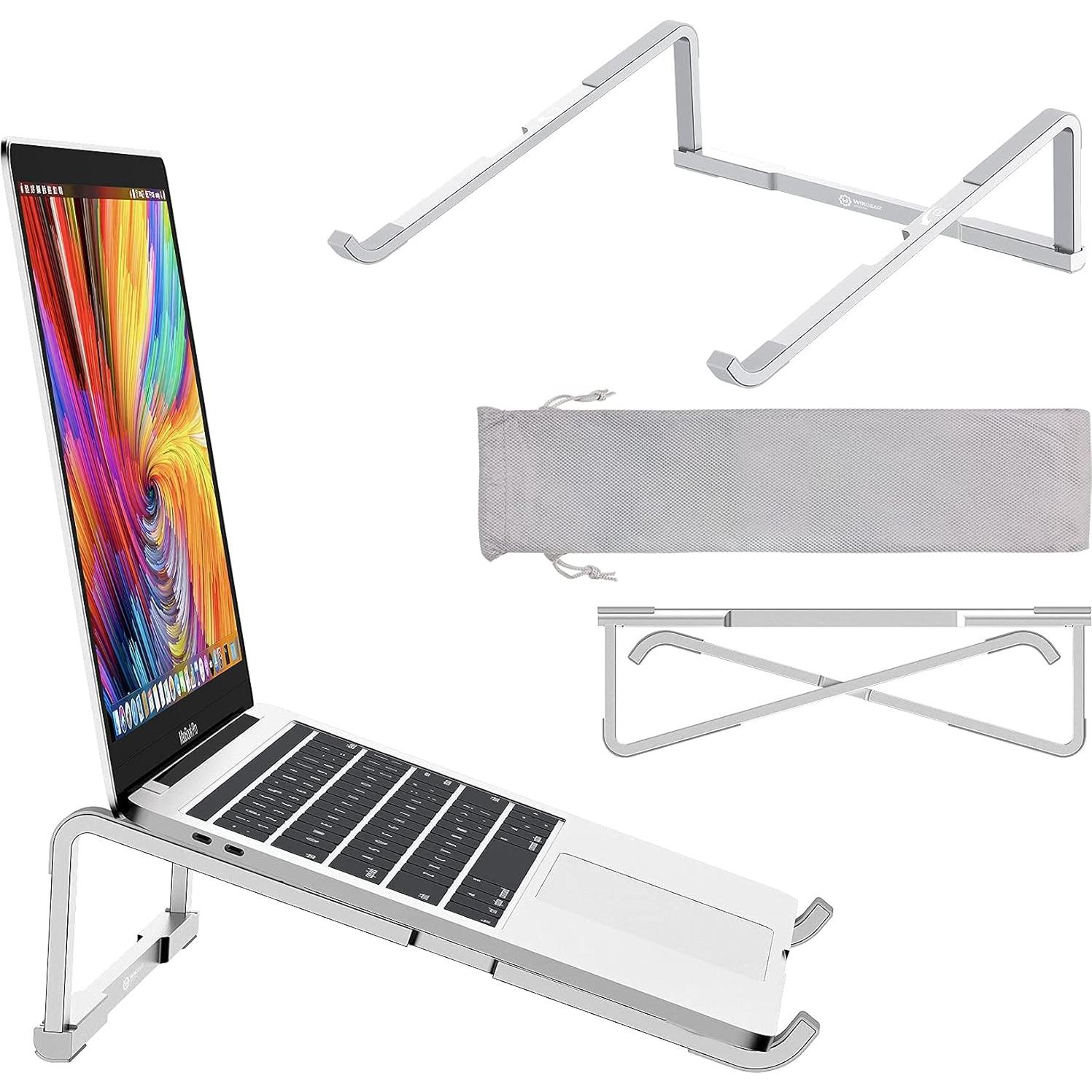 Soporte para Laptop WixGear Plegable Aluminio 10-15.6"